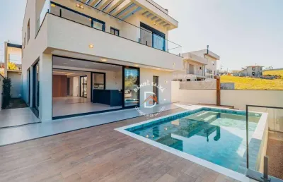 Casa com 3 dormitórios (3 suítes) à venda, 298 m² por r$ 2.990.000 - condomínio portal dos nobres - atibaia/sp