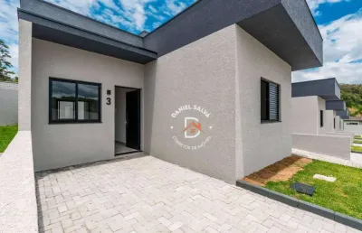 Casas com 3 dormitórios (1 suíte) à venda, 71 m² por r$ 440.000 - condomínio village flores da usina - atibaia/sp