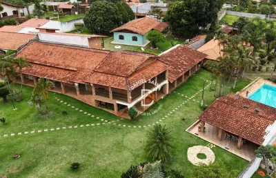 Chácara com 6 dormitórios (01 suíte) à venda, 3000 m² por r$ 1.590.000 - jardim estância brasil - atibaia/sp