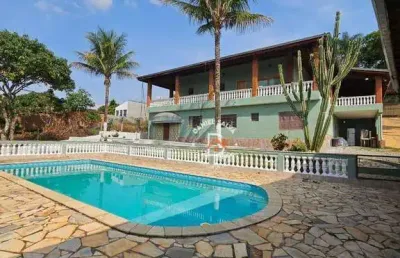 Chácara com 7 dormitórios à venda, 1688 m² por r$ 1.095.000,00 - estância santa helena - jarinu/sp