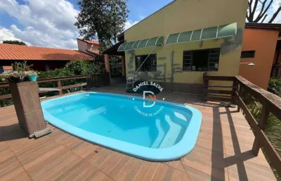 Chácara com 3 dormitórios (1 suíte) à venda, 1160 m² por r$ 650.000 - jarinu - jarinu/sp
