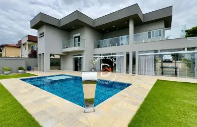Casa com 4 dormitórios (3 suítes) à venda, 370 m² por r$ 3.000.000 - condomínio vale do sol - bom jesus dos perdões/sp