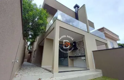 Sobrado com 3 dormitórios (3 suítes) à venda, 125 m² por r$ 860.000 - jardim do lago - atibaia/sp