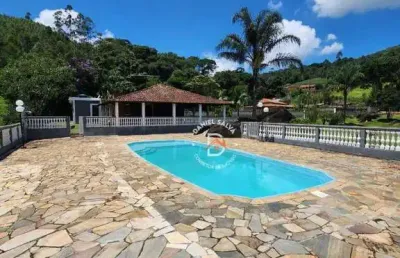 Chácara com 2 dormitórios à venda, 23000 m² por r$ 790.000 - nazare paulista - nazaré paulista/sp