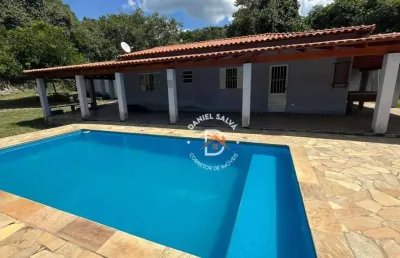 Chácara com 3 dormitórios (01 suíte)  à venda, 1000 m² por r$ 550.000 - jardim américa - atibaia/sp