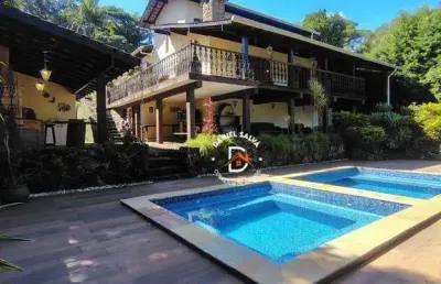 Chácara com 3 dormitórios à venda, 1550 m² por r$ 2.000.000,00 - loteamento rancho maringá ii - atibaia/sp