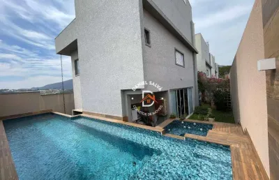 Casa com 3 dormitórios à venda, 225 m² por r$ 1.830.000,00 - vila petrópolis - atibaia/sp