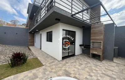 Sobrado à venda,com 2 dormitórios (02 suítes), 80 m² por r$ 499.000 - loteamento vivejo - atibaia/são paulo