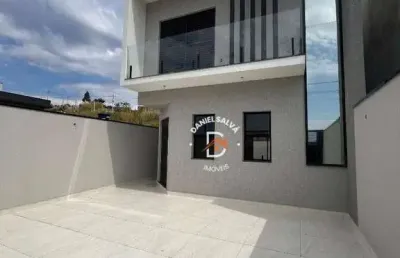 Sobrado com 3 dormitórios à venda, 144 m² por r$ 795.000 - loteamento vivejo - atibaia/sp