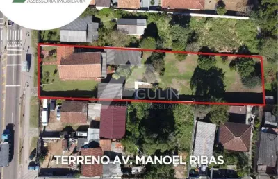 Terreno à venda na Avenida Manoel Ribas, 8773, Butiatuvinha, Curitiba