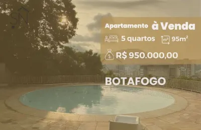 Apartamento com 3 dormitórios à venda, 94 m² por r$ 950.000,00 - botafogo - rio de janeiro/rj