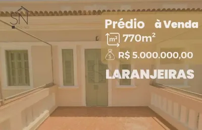 Prédio comercial à venda, 770 m² por r$ 5.000.000 - laranjeiras - rio de janeiro/rj