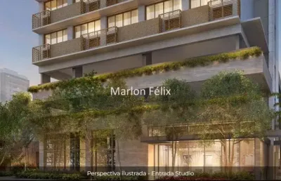 Studio pronto e novo com 27 metros quadrados em moema são paulo sp