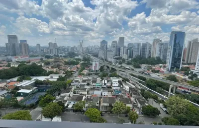 Apartamento novo e mobiliado 94 metros quadrados 3 quartos e 2 vagas no brooklin - são paulo sp