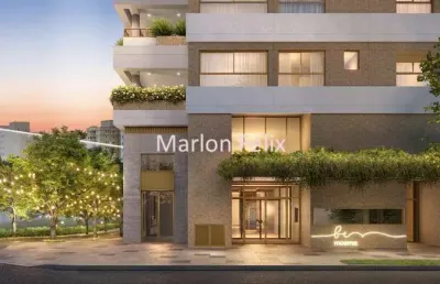 Apartamento à venda novo com 123 metros quadrados 3 suítes varanda goumert e 2 vagas em moema são paulo sp