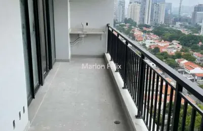 Apartamento novo 68 m² 2 quartos 1 suíte varandão no brooklin - são paulo - sp