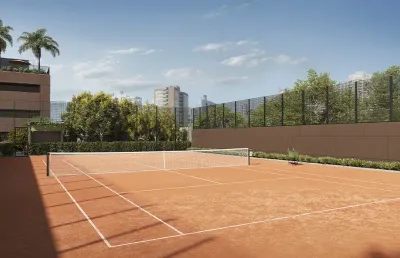 Apartamento à venda de 202 metros no brooklin sp altíssimo padrão com quadra de tênis e raia coberta