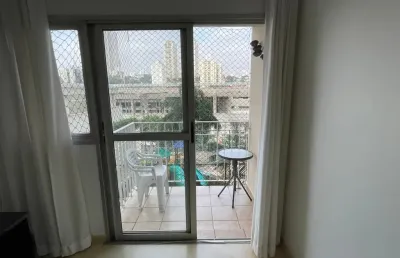 Apartamento 2 quartos living com varanda e 1 vaga lazer completo
