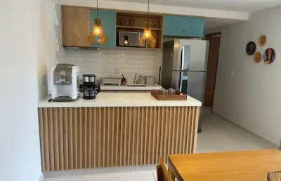 Apartamento 3 quartos beira mar de porto de galinhas