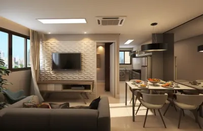 Lindo flat no bairro das graças pronto para morar pertinho dos melhores serviços do bairro.