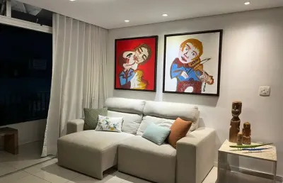 Lindo apartamento com 3 quartos, 100m² nascente na torre com 100m²
