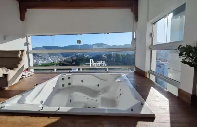 Cobertura duplex com vista mar no bairro pioneiros – balneário camboriú