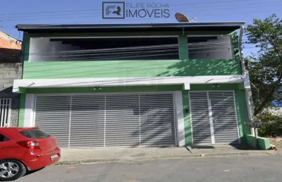 Maravilhosa casa com 3 quartos com amplo salão de festas no residencial das flores em itapevi