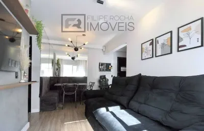 Apartamento mobiliado pra venda no passeio vila do bosque bairro chácara santa cecília, itapevi/sp