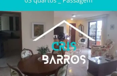 Apartamento avarandado para venda com 3 quartos em passagem - cabo frio - rj