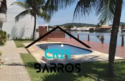 Casa de condomínio para venda com 92 metros quadrados com 2 quartos em ogiva - cabo frio - rj