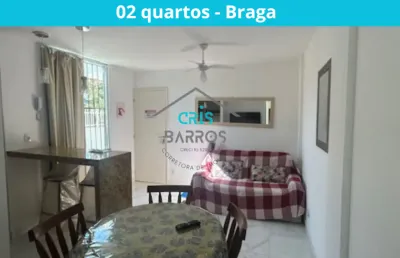 Apartamento à venda com 02 quartos no braga em cabo frio - rj
