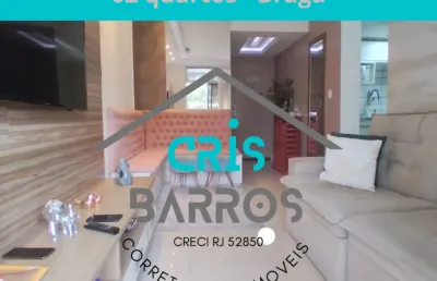 Apartamento à venda com 02 quartos no braga em cabo frio - rj
