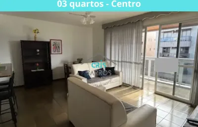 Apartamento de 03 quartos à venda no centro de cabo frio - rj