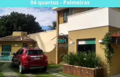 Casa com 04 quartos em condomínio arborizado  à venda em cabo frio - rj