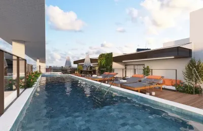 Huios de cittá- 2 quartos sendo uma suíte no coração de intermares-