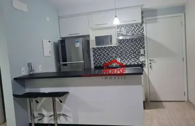 Apartamento com 1 dormitório para alugar, 38 m² por r$ 3.000,00/mês - jardim flor da montanha - guarulhos/sp