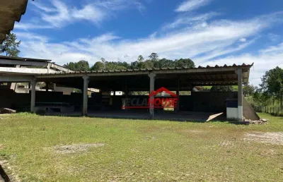 Galpão para alugar, 3000 m² por r$ 50.000,00/mês - veraneio irajá - jacareí/sp