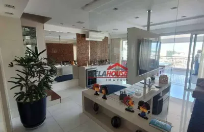 Cobertura amável com 3 suítes à venda, 380 m² por r$ 6.700.000 - vila galvão - guarulhos/sp