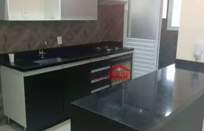 Apartamento com 3 dormitórios para alugar, 77 m² por r$ 3.900,00/mês - jardim flor da montanha - guarulhos/sp
