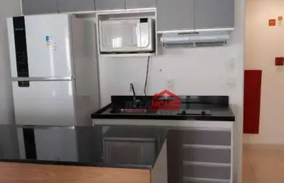 Apartamento com 1 dormitório para alugar, 38 m² por r$ 2.900/mês via alameda