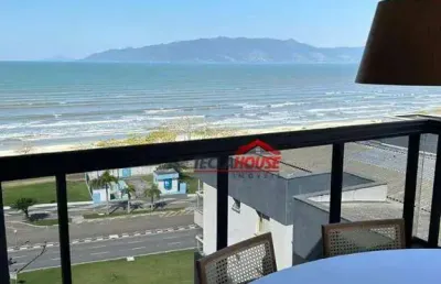 Apartamento no litoral norte caraguatatuba. pé na areia
