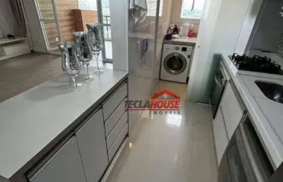 Apartamento com 3 dormitórios à venda, 95 m² por r$ 880.000,00 - jardim flor da montanha - guarulhos/sp