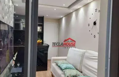 Apartamento com 1 dormitório à venda, 38 m² por r$ 400.000,00 - jardim flor da montanha - guarulhos/sp