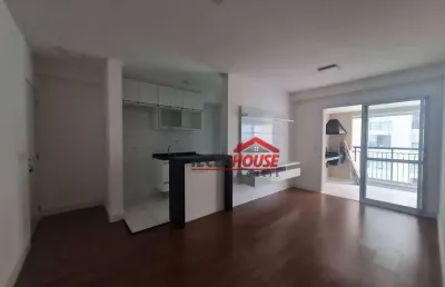 Apartamento com 2 dormitórios para alugar, 68 m² por r$ 3.900,00/mês - jardim flor da montanha - guarulhos/sp