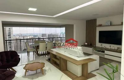 Apartamento com 3 dormitórios à venda, 122 m² por r$ 1.400.000,00 - jardim flor da montanha - guarulhos/sp