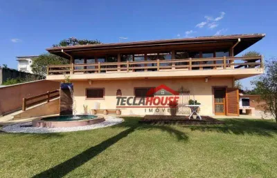 Casa com 7 dormitórios à venda, 960 m² por r$ 3.300.000 - ouro fino - santa isabel/sp