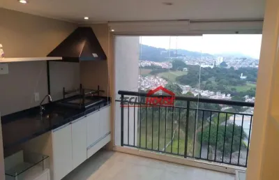 Studio com 1 dormitório para alugar, 38 m² por r$ 3.000,00/mês - jardim flor da montanha - guarulhos/sp