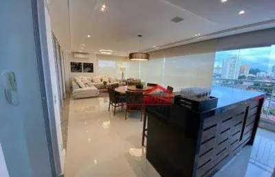 Apartamento com 3 dormitórios à venda, 205 m² por r$ 3.000.000,00 - vila galvão - guarulhos/sp