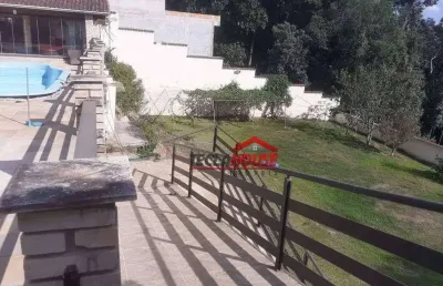 Chácara com 3 dormitórios à venda, 1100 m² por r$ 795.000 - pic nic center - mairiporã/sp - porteira fechada