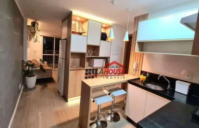 Flat com 1 dormitório à venda, 37 m² por r$ 390.000,00 - picanço - guarulhos/sp